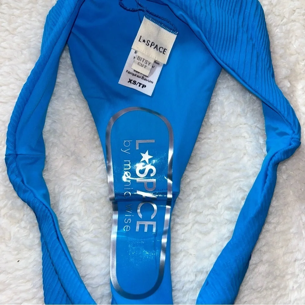 L*Space Cabana Bitsy Cut Bikini Bottoms XS NEW - Picture 3 of 4